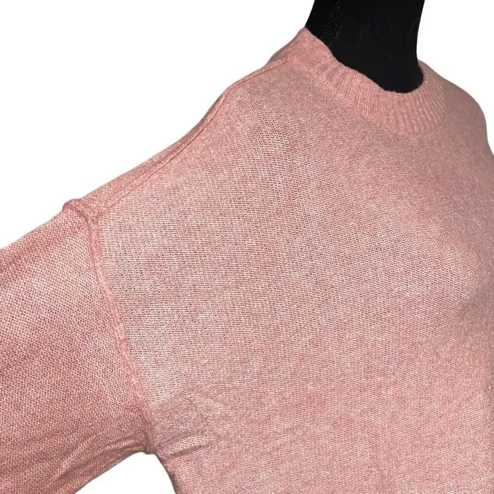 American Eagle Super Soft Peach Oversized Drop Shoulder Sweater